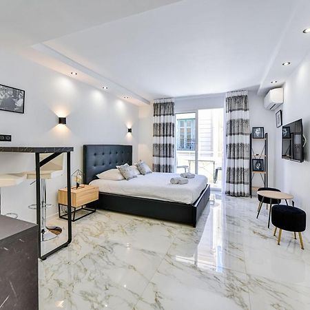 Large Studio - 50M Cannes Beach - Terrace Sea View Exteriör bild