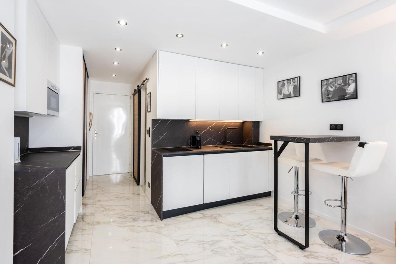 Large Studio - 50M Cannes Beach - Terrace Sea View Exteriör bild